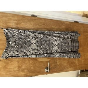 Cynthia Rowley Black & White Maxi Skirt!!